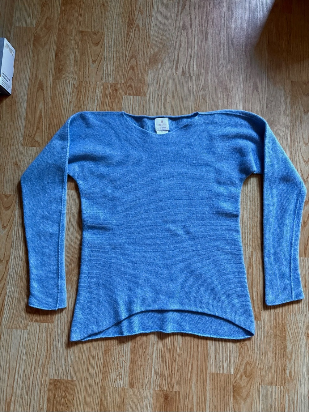 Italian Cashmere Merino Wool Soft Boatneck Sweater